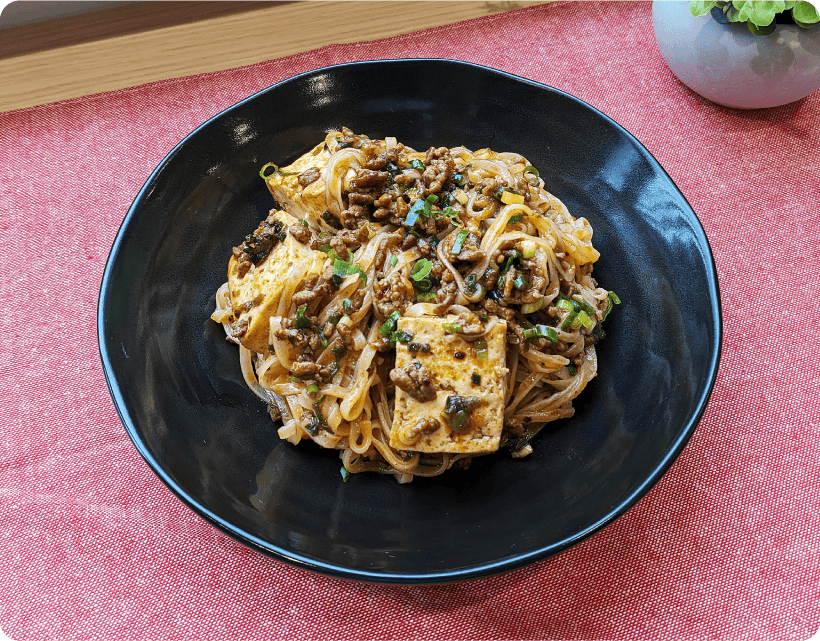 麻辣麻婆豆腐麺ピー