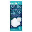 SPUN KUCHIRAKU MASK 小さめ 7枚入 全5色