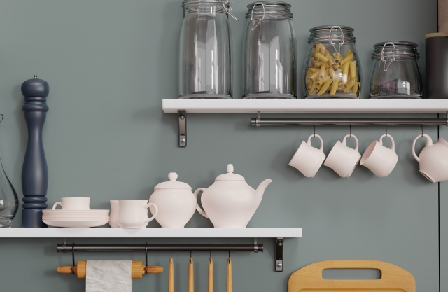 片付いたキッチン