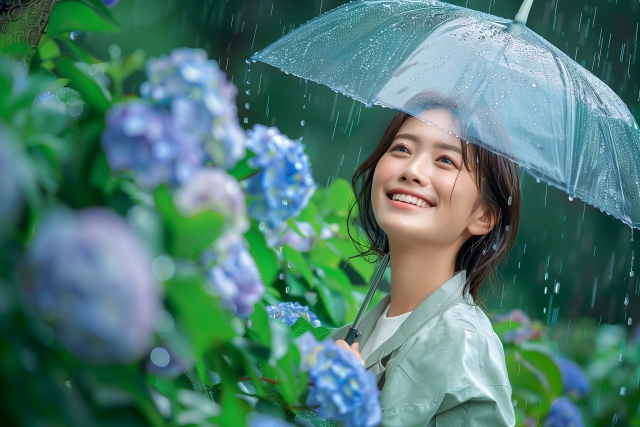 雨の日ウォーキングのメリット
