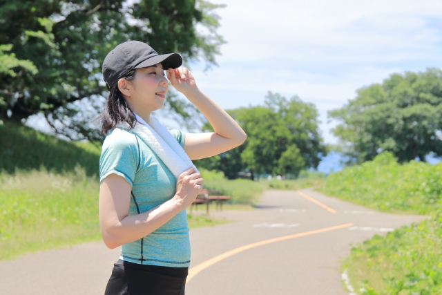 夏の運動時の注意点