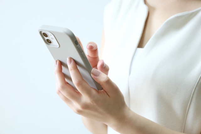 スマホ老眼